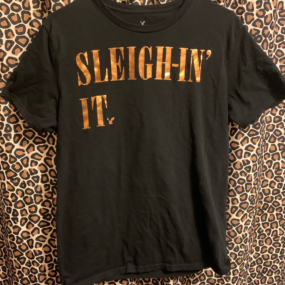 American Eagle Sleighin It Tee